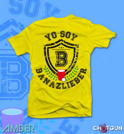 Playera Chotgun :: Yo Soy Banazlieber - Hombre - Haz click en la imagen para cerrar la ventana